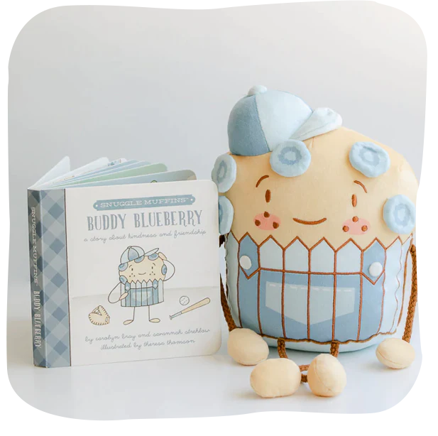 Buddy Blueberry | Book & Snuggler Set