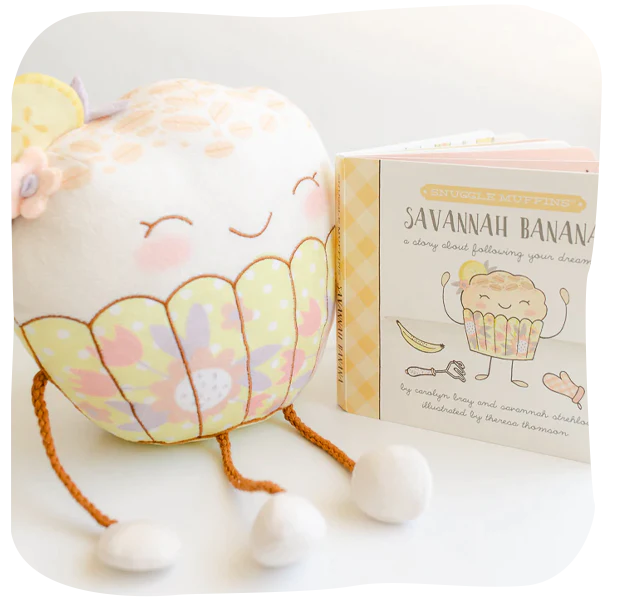 Savannah Banana | Book & Snuggler Set