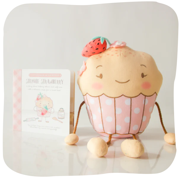 Stephie Strawberry | Book & Snuggler Set