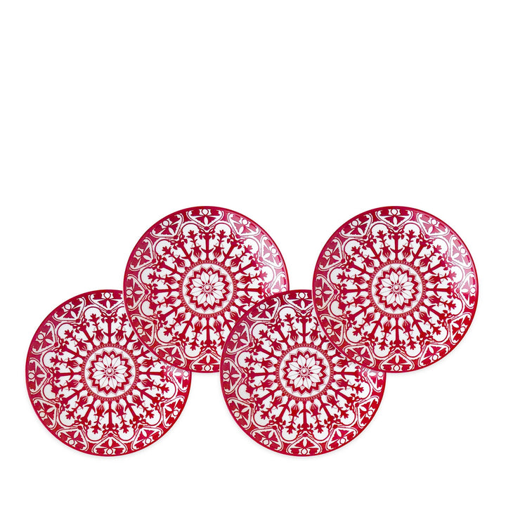 Caskata - Casablanca Crimson Small Plates, Set of 4