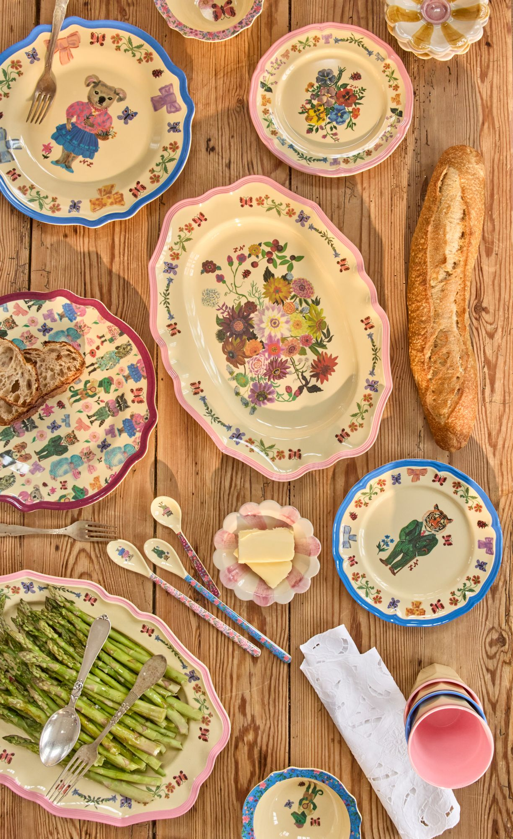 Blue Dinner Plate
