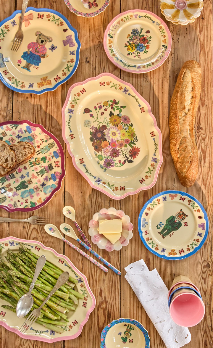 Blue Dinner Plate