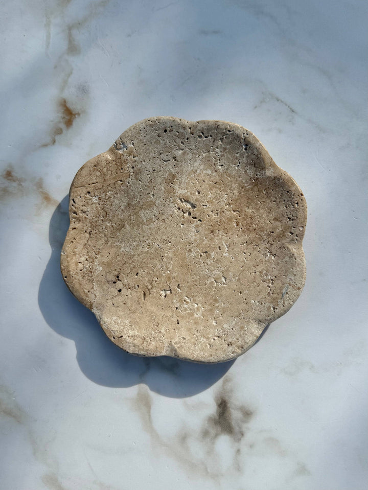 Villa Lua Home - Belle Beige Travertine Tray