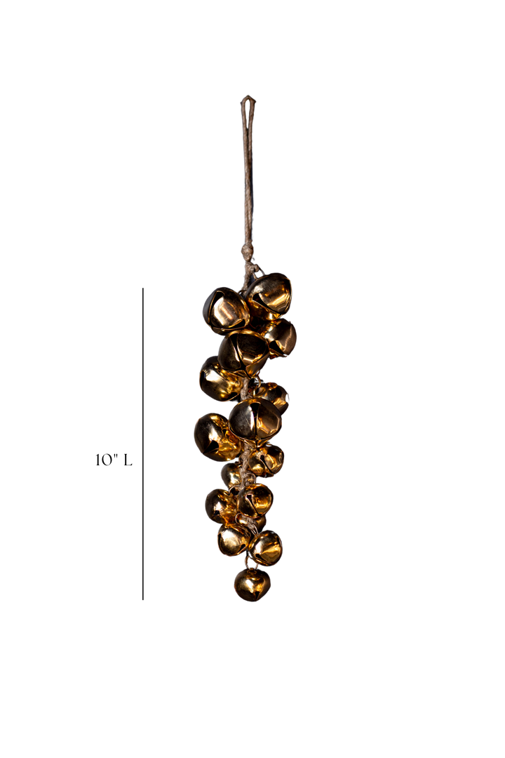 Luxe B Co - Jingle Bell Holiday Hanging Cluster