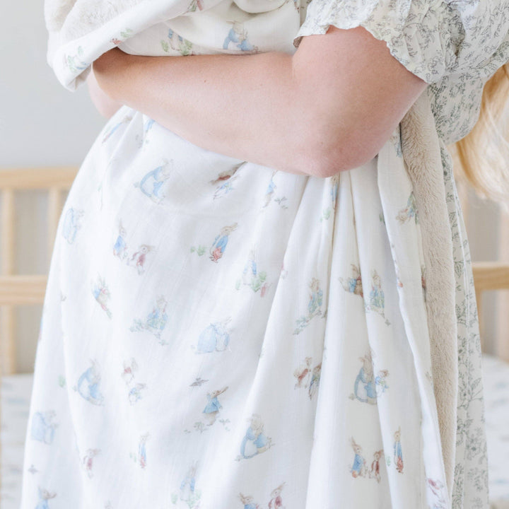 PETER RABBIT™ BAMBOO RAYON MUSLIN/LUSH BLANKETS