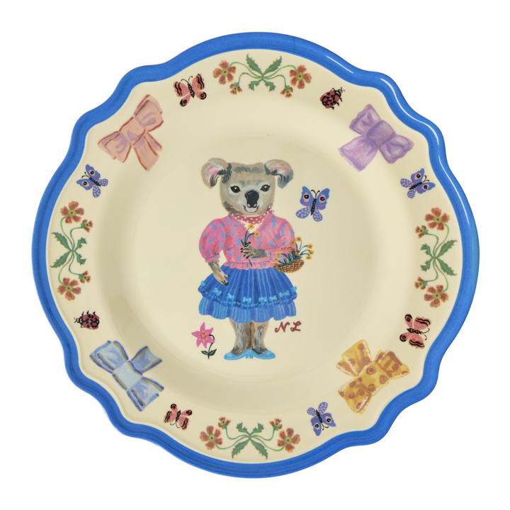 Blue Dinner Plate