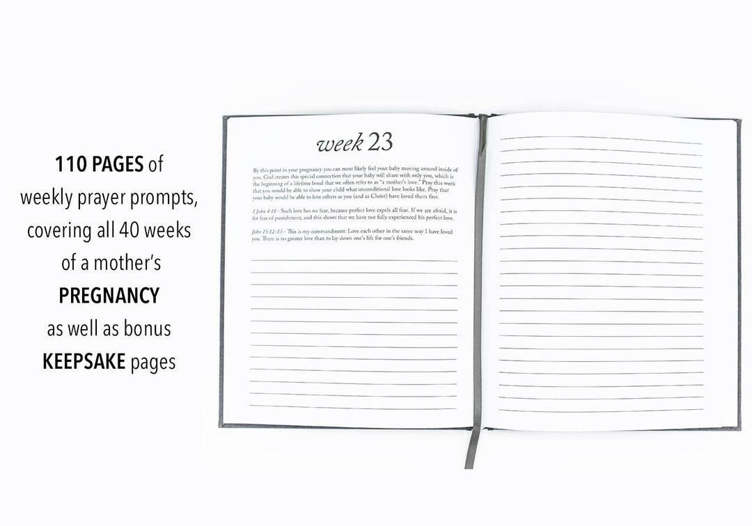 Dear Baby: A Pregnancy Prayer Journal & Memory Book for Moms