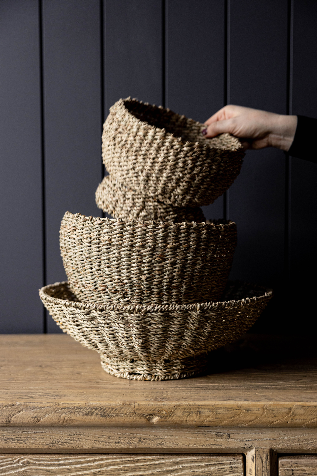 Luxe B Co - Woven Seagrass Bowl