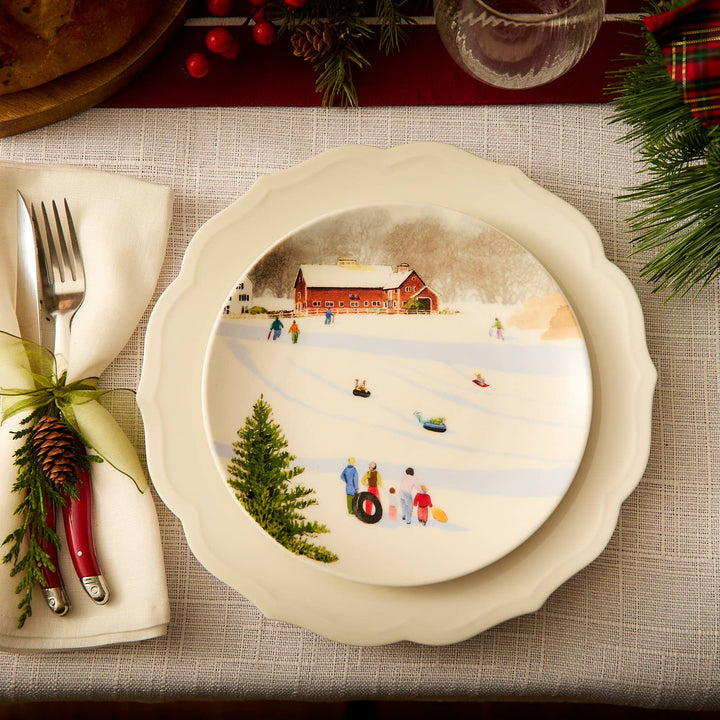 Stella Scalloped Dinner Plate