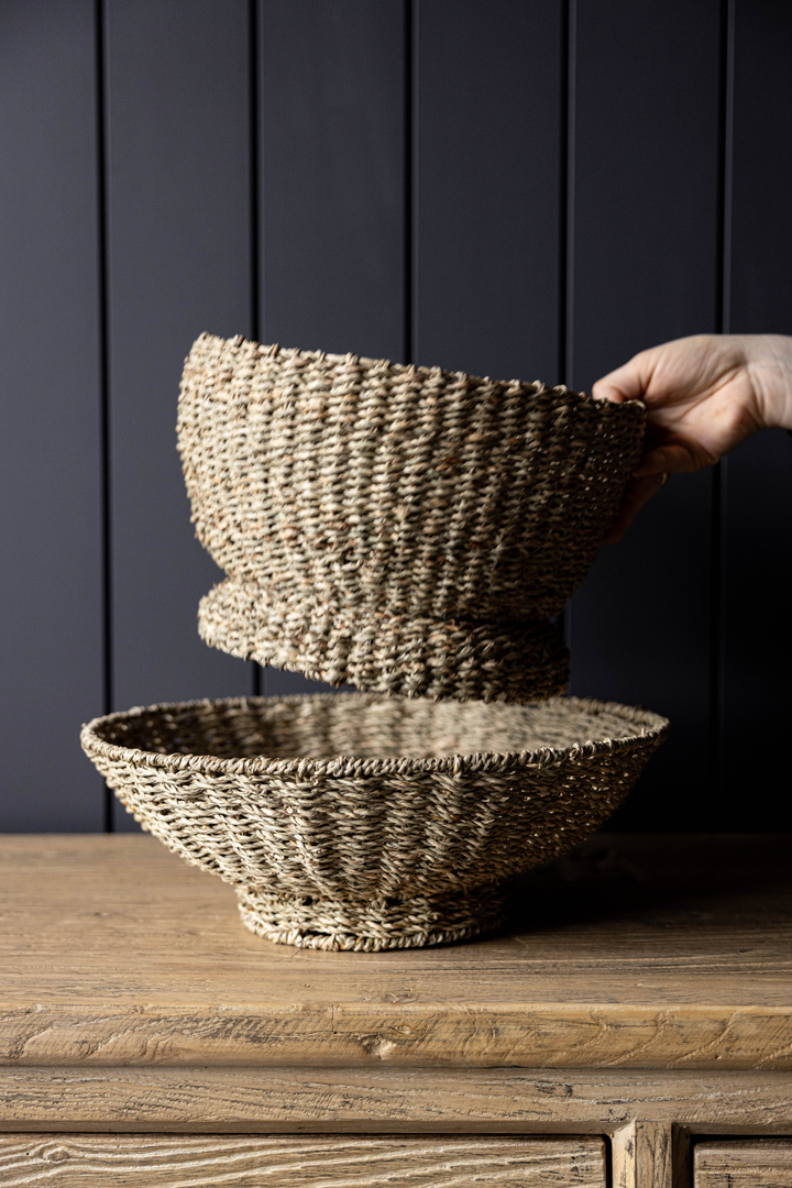 Luxe B Co - Woven Seagrass Bowl