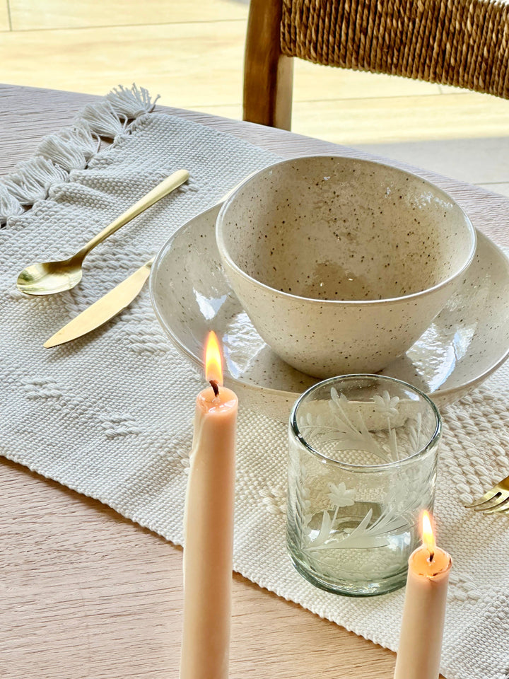 Villa Lua Home - Hand-etched Tumbler Glass