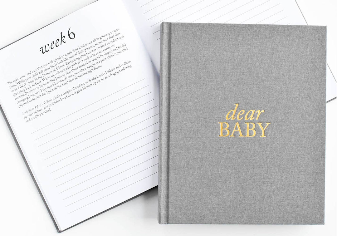 Dear Baby: A Pregnancy Prayer Journal & Memory Book for Moms