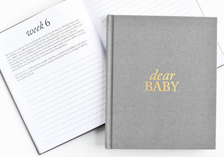 Dear Baby: A Pregnancy Prayer Journal & Memory Book for Moms