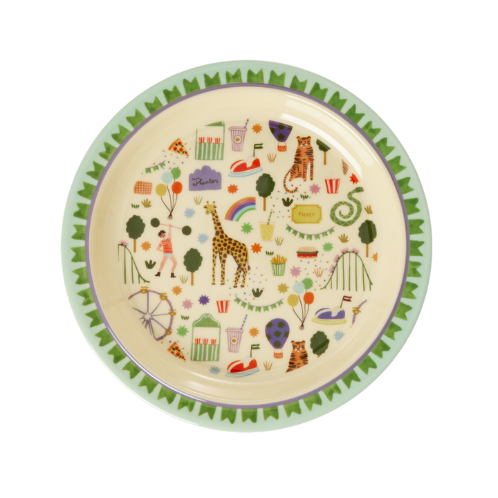 Fun Fair Mint Plate