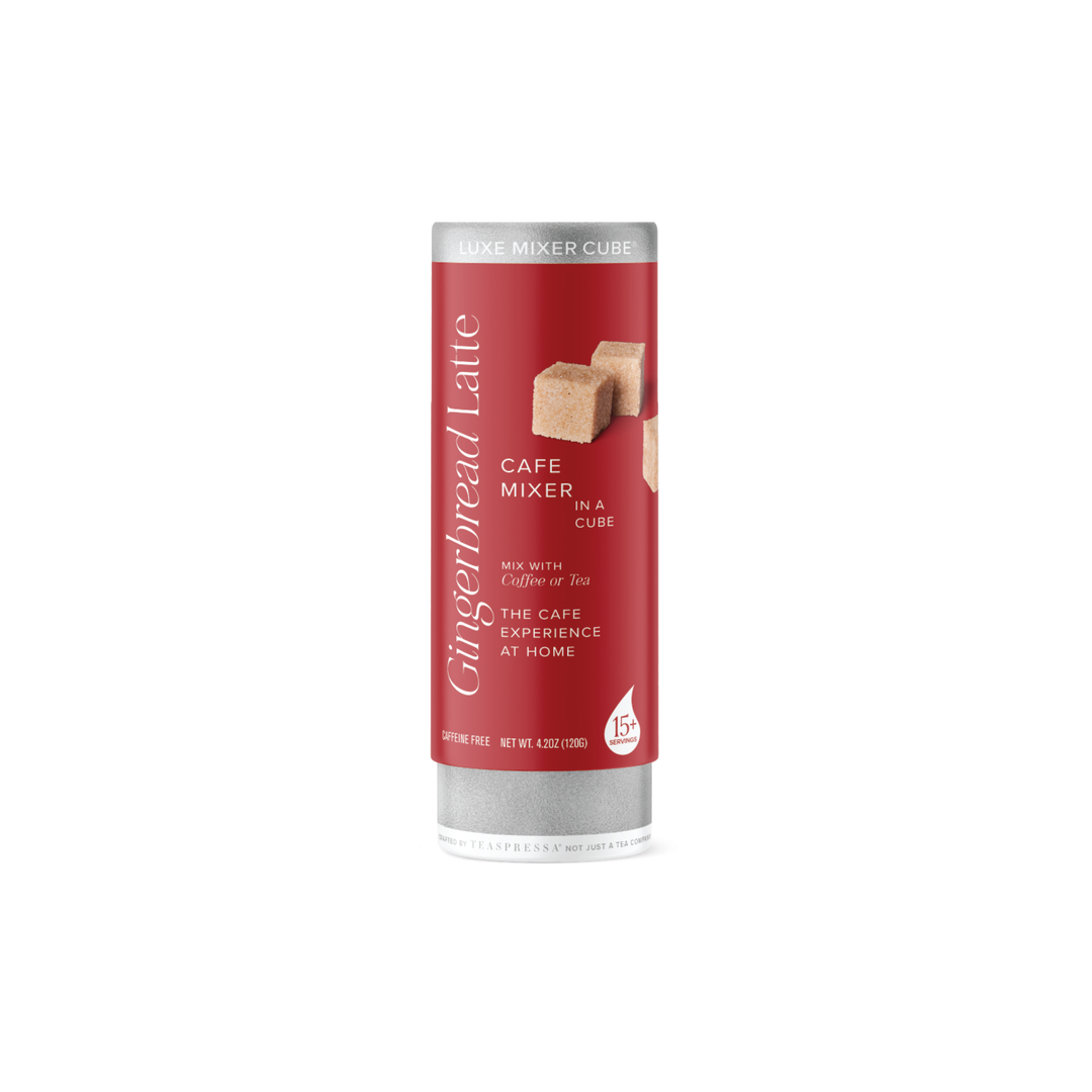 TEASPRESSA | LUXE Mixer Cube - Gingerbread Latte Cafe Mixer Tallboy