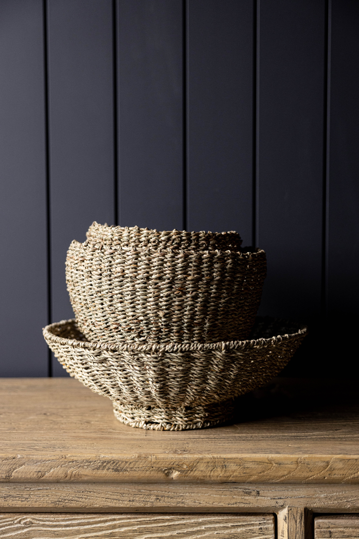 Luxe B Co - Woven Seagrass Bowl