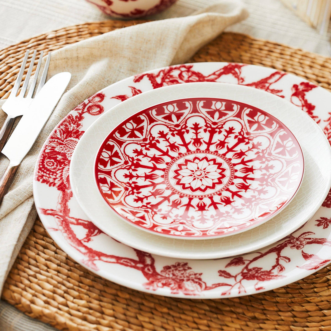 Caskata - Casablanca Crimson Small Plates, Set of 4
