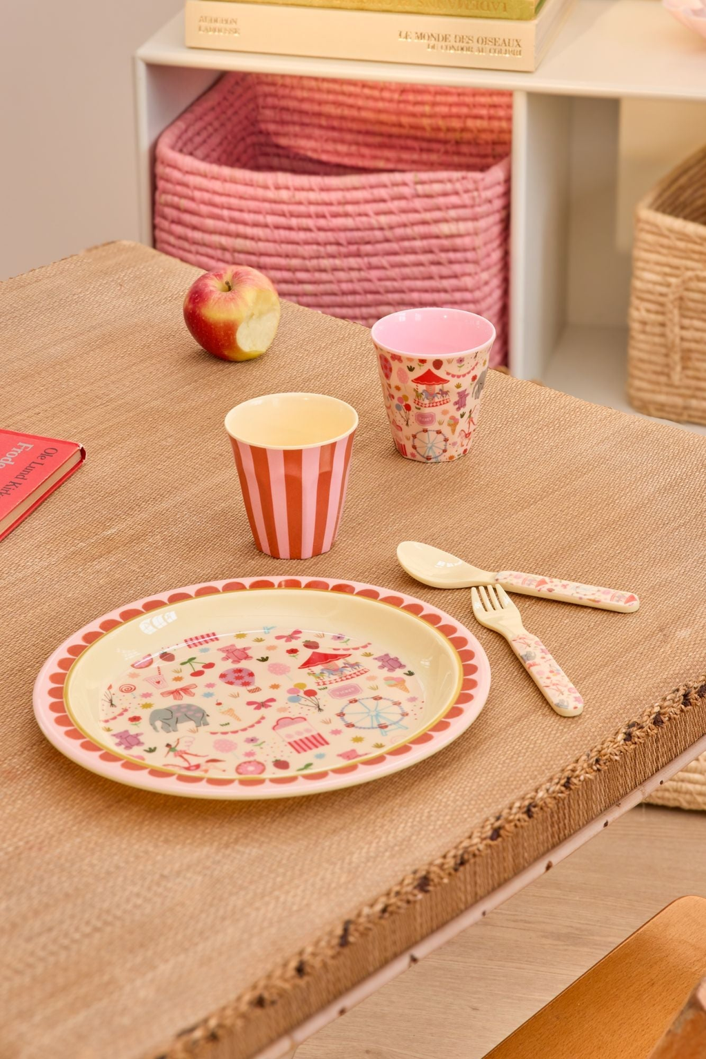 Fun Fair Pink Plate