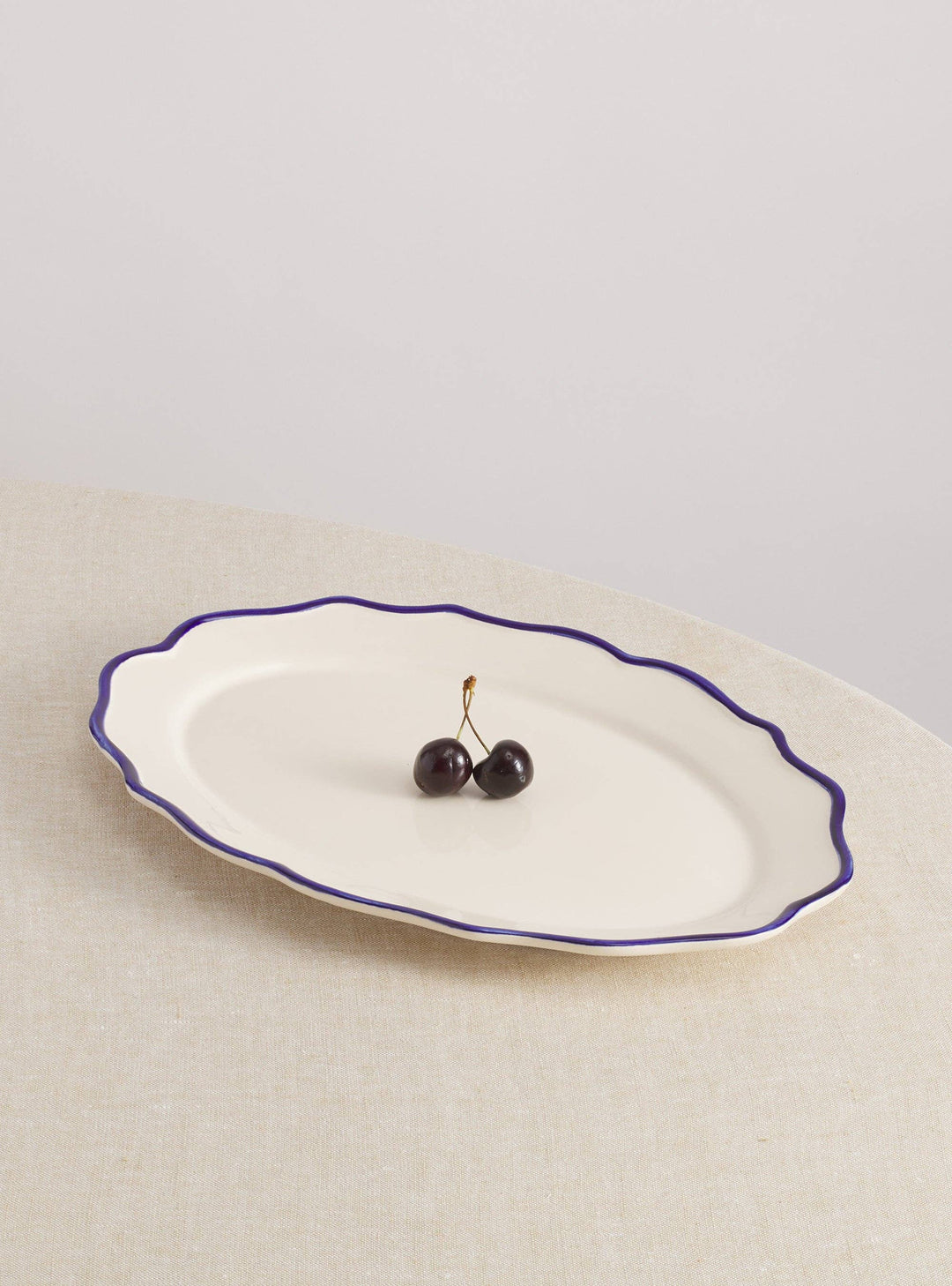 Jane Hand-Painted Oval Platter