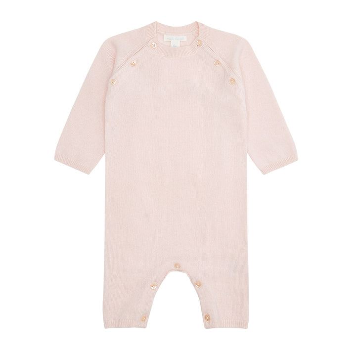 ARIEL CASHMERE ROMPER IN PINK