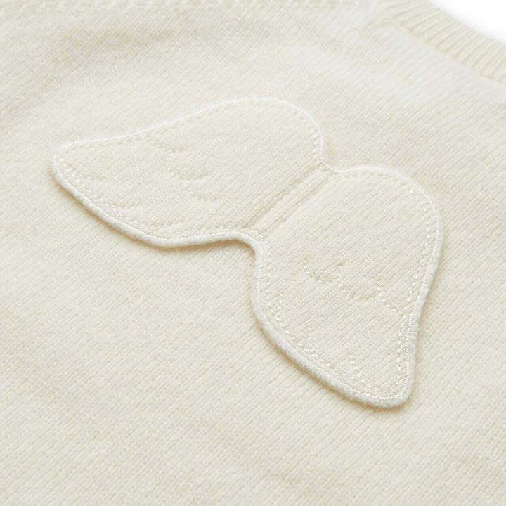 ARIEL CASHMERE ROMPER IN IVORY