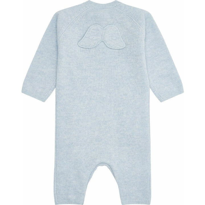 ARIEL CASHMERE ROMPER IN BLUE
