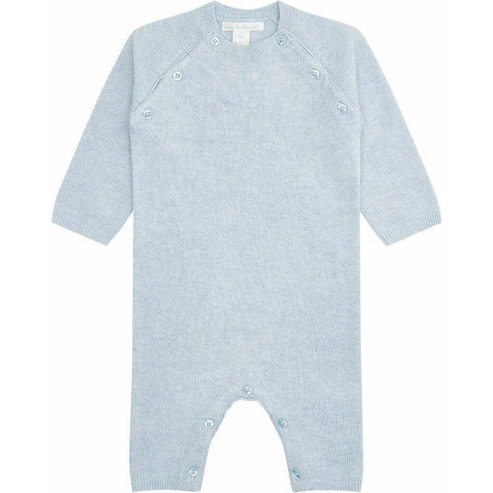 ARIEL CASHMERE ROMPER IN BLUE