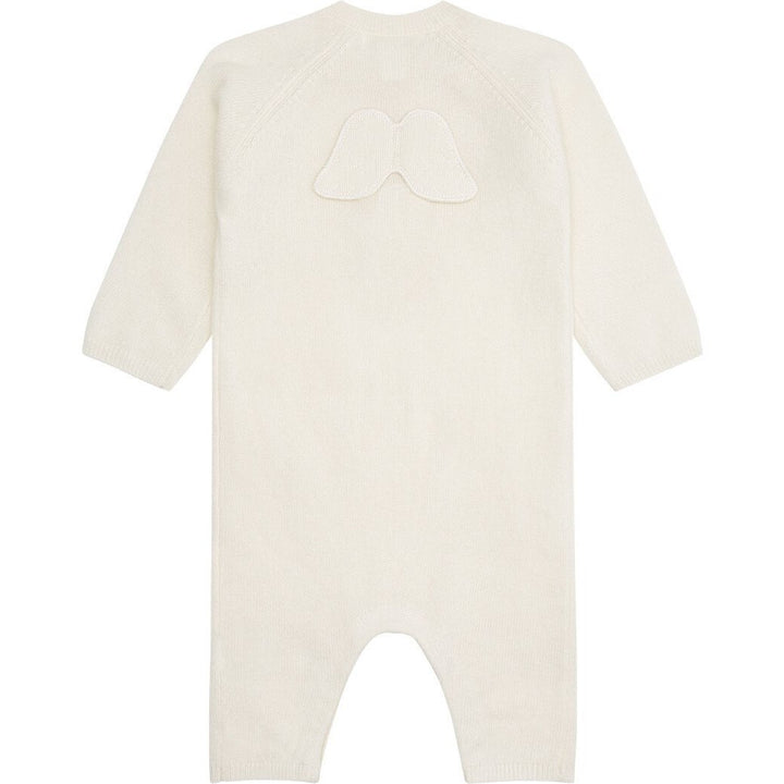 ARIEL CASHMERE ROMPER IN IVORY